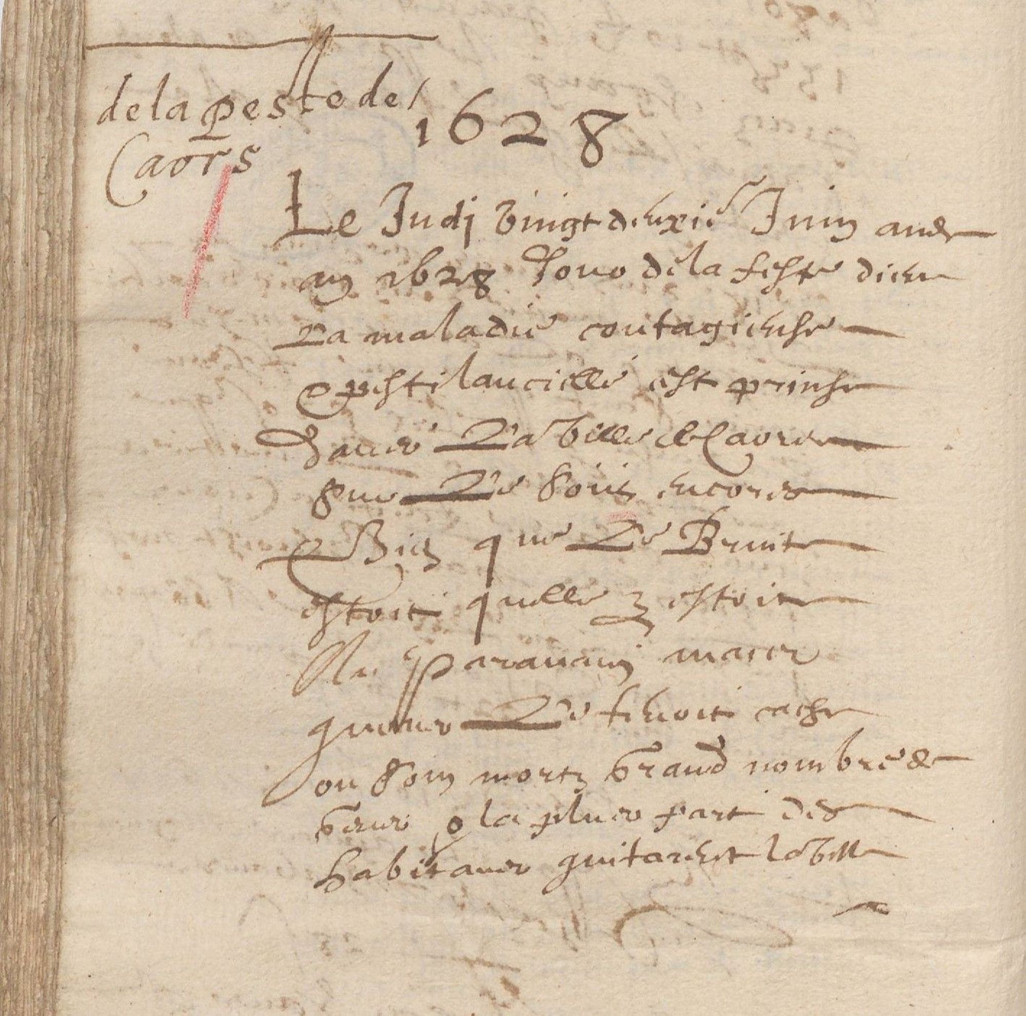 La peste : la peur de la contagion