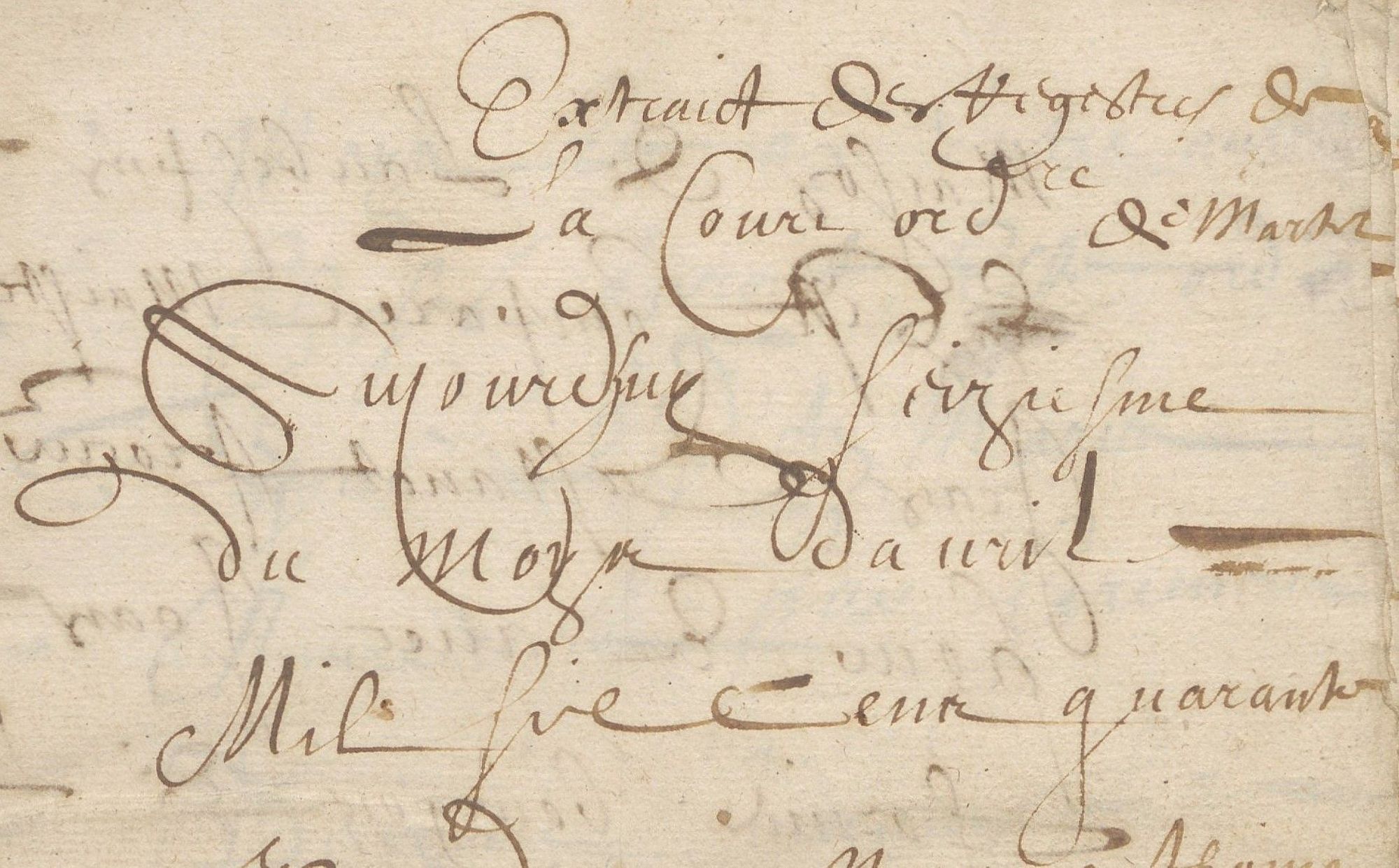 Un trousseau de mariée à Martel au 17e siècle