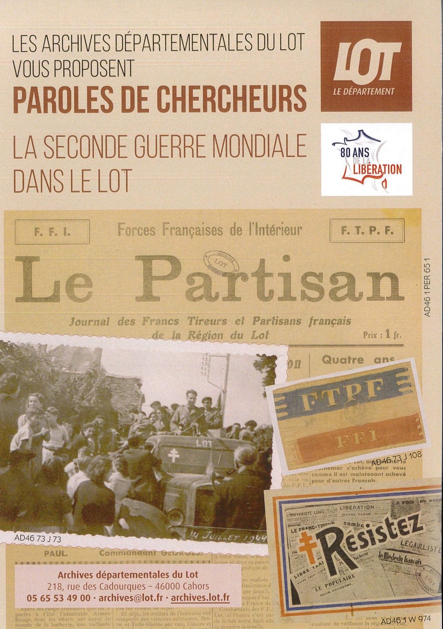 " Paroles de chercheurs "